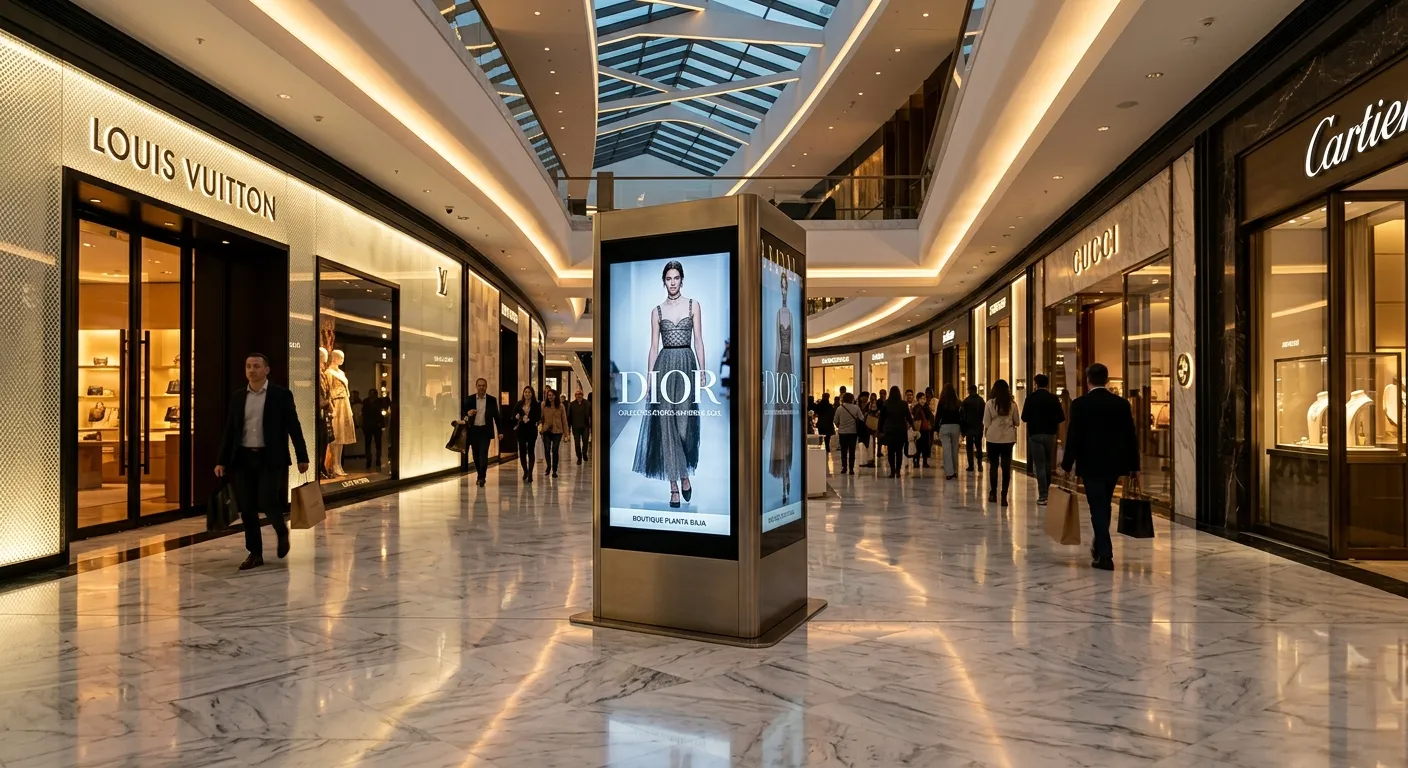 Cartelería Digital para Centros Comerciales en Ceuta