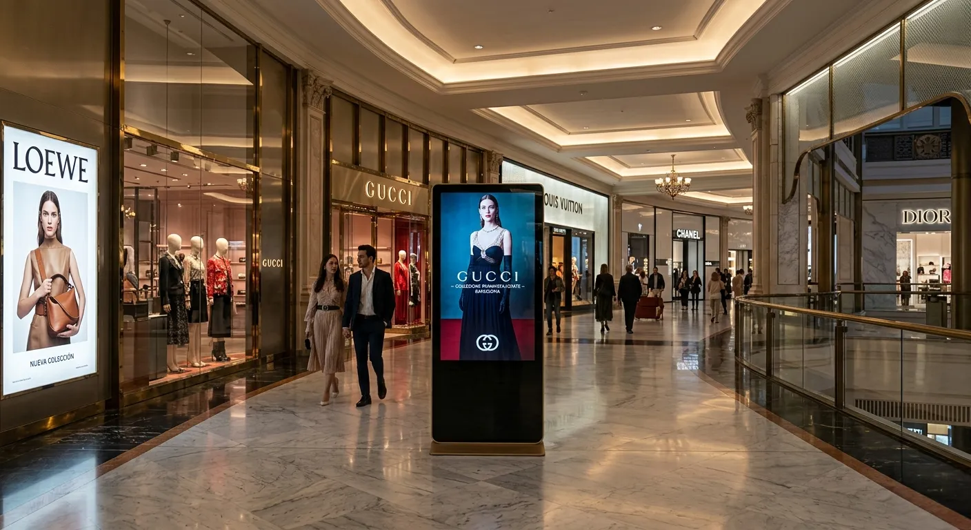 Cartelería Digital para Centros Comerciales en Elburgo/Burgelu