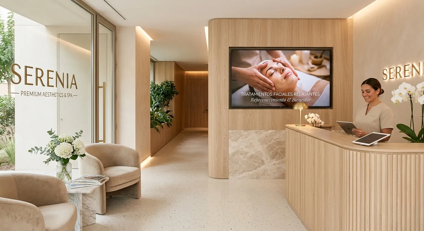 Cartelería Digital para Centros de Estética en Labastida/Bastida