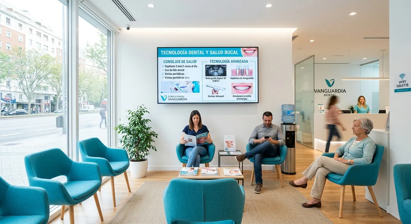 Cartelería Digital para Clínicas Dentales en Ceuta