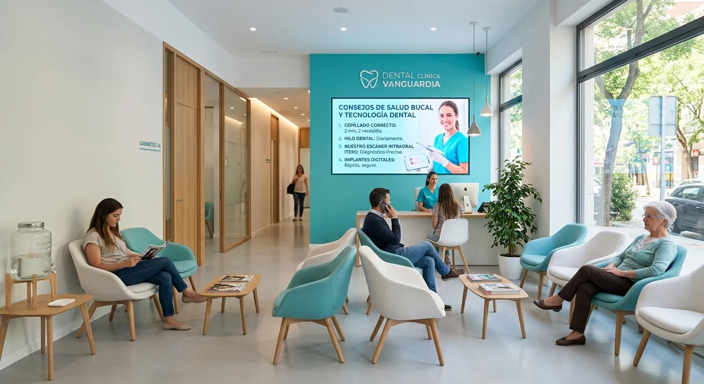 Cartelería Digital para Clínicas Dentales en Urkabustaiz