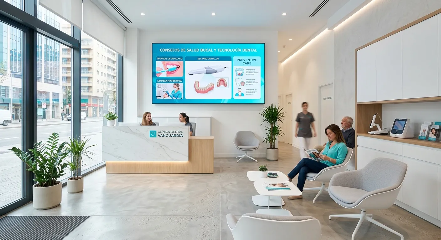 Cartelería Digital para Clínicas Dentales en Elburgo/Burgelu