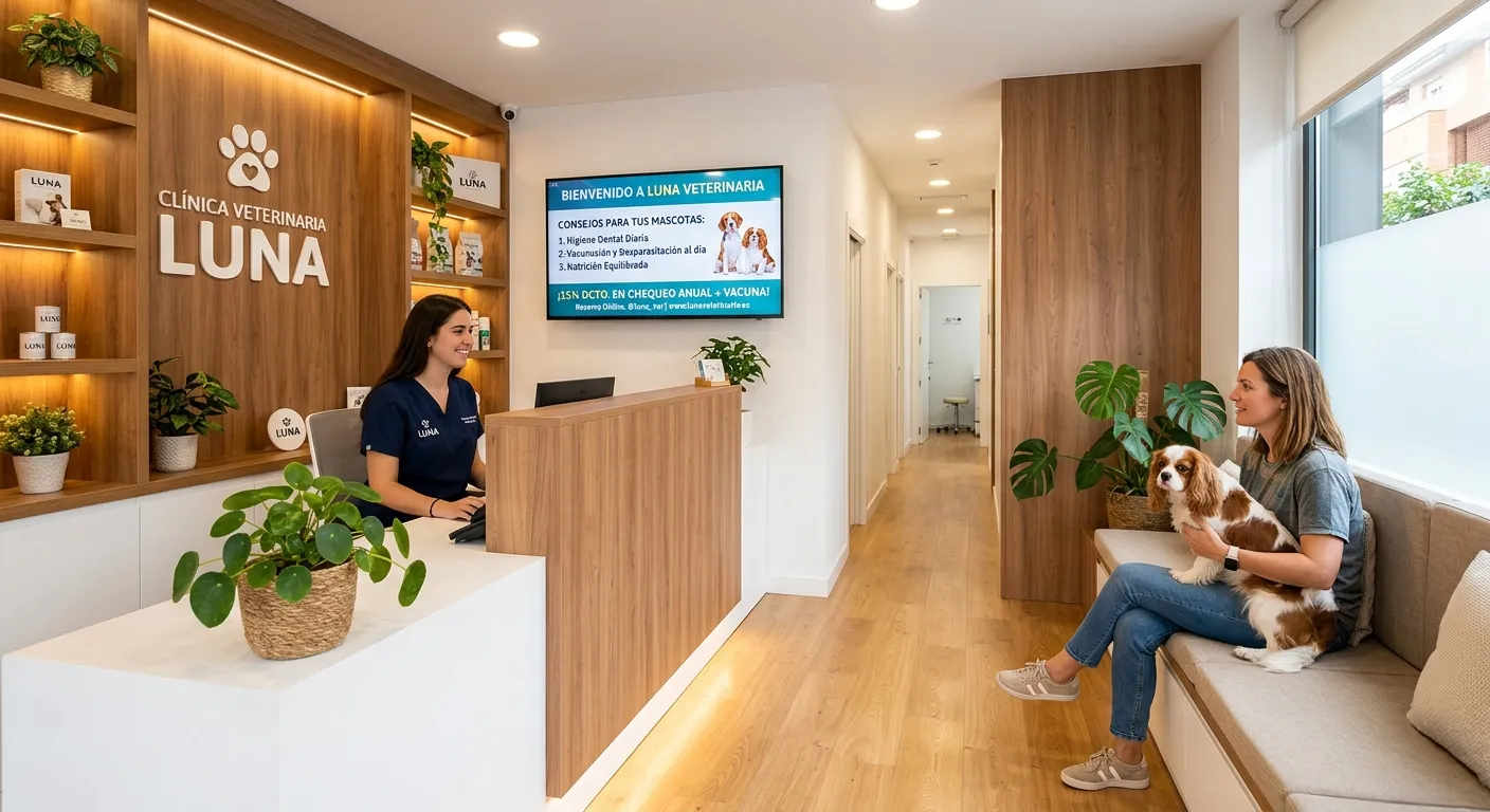 Cartelería Digital para Clínicas Veterinarias en Labastida/Bastida