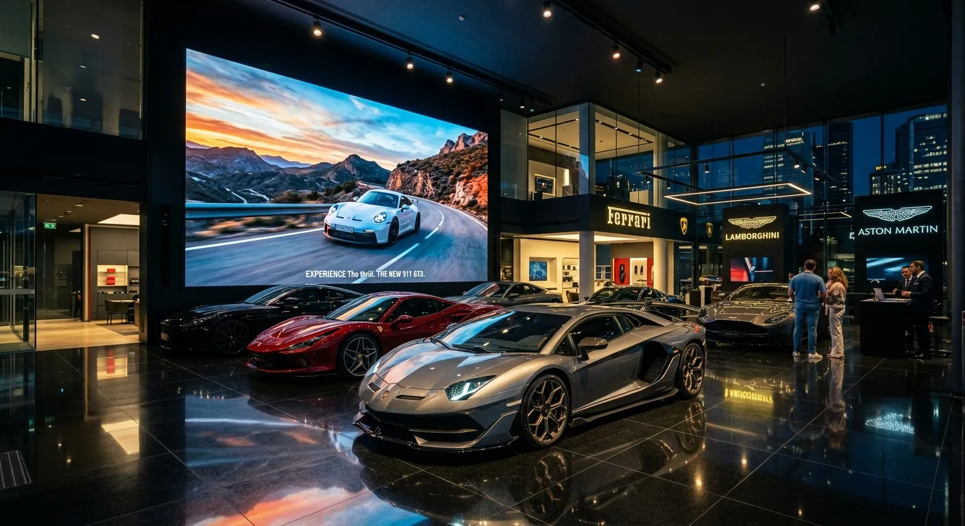 Cartelería Digital para Concesionarios en Melilla