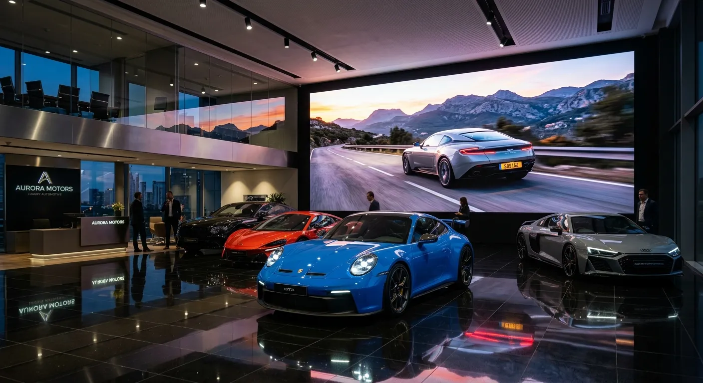 Cartelería Digital para Concesionarios en Ceuta