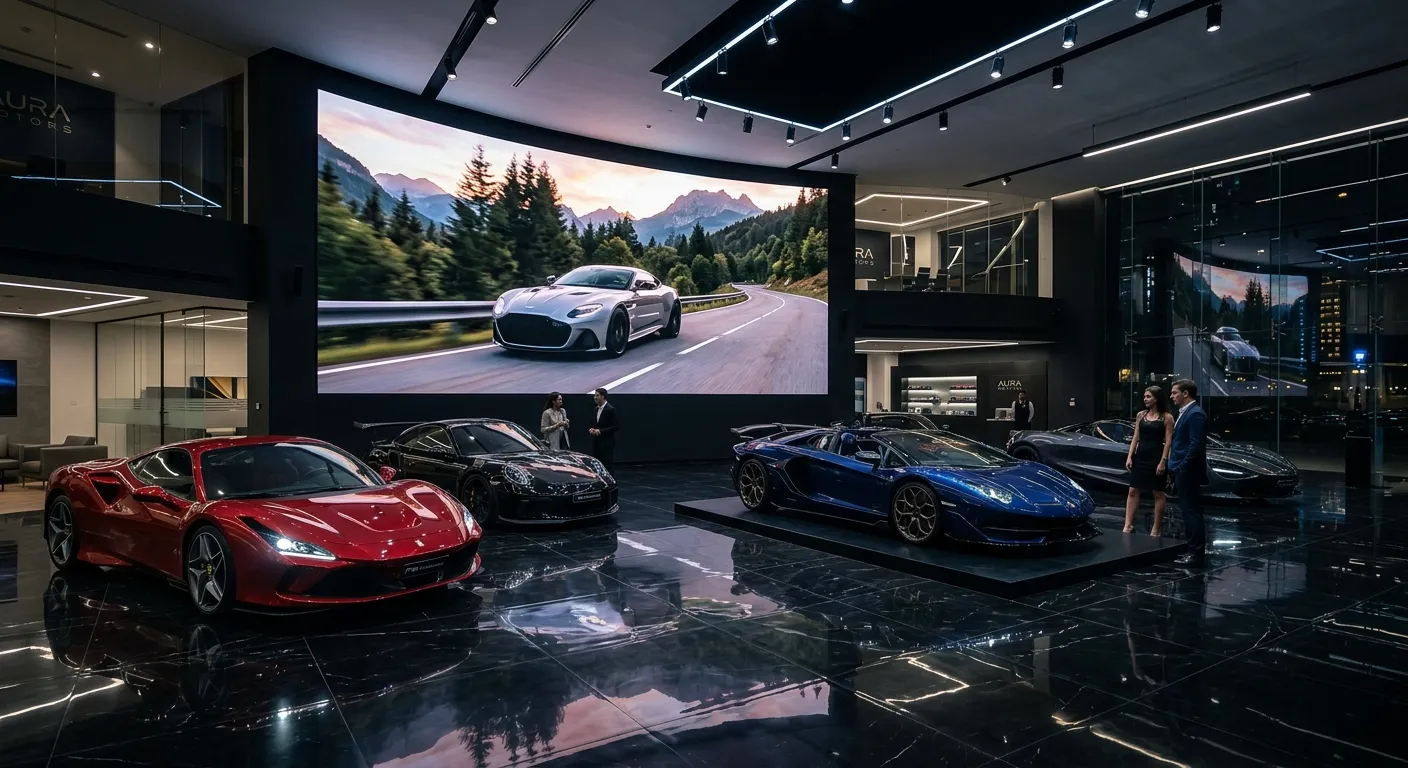 Cartelería Digital para Concesionarios en Elburgo/Burgelu