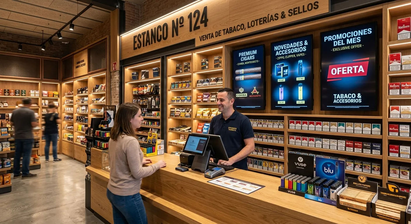 Cartelería Digital para Estancos en Labastida/Bastida