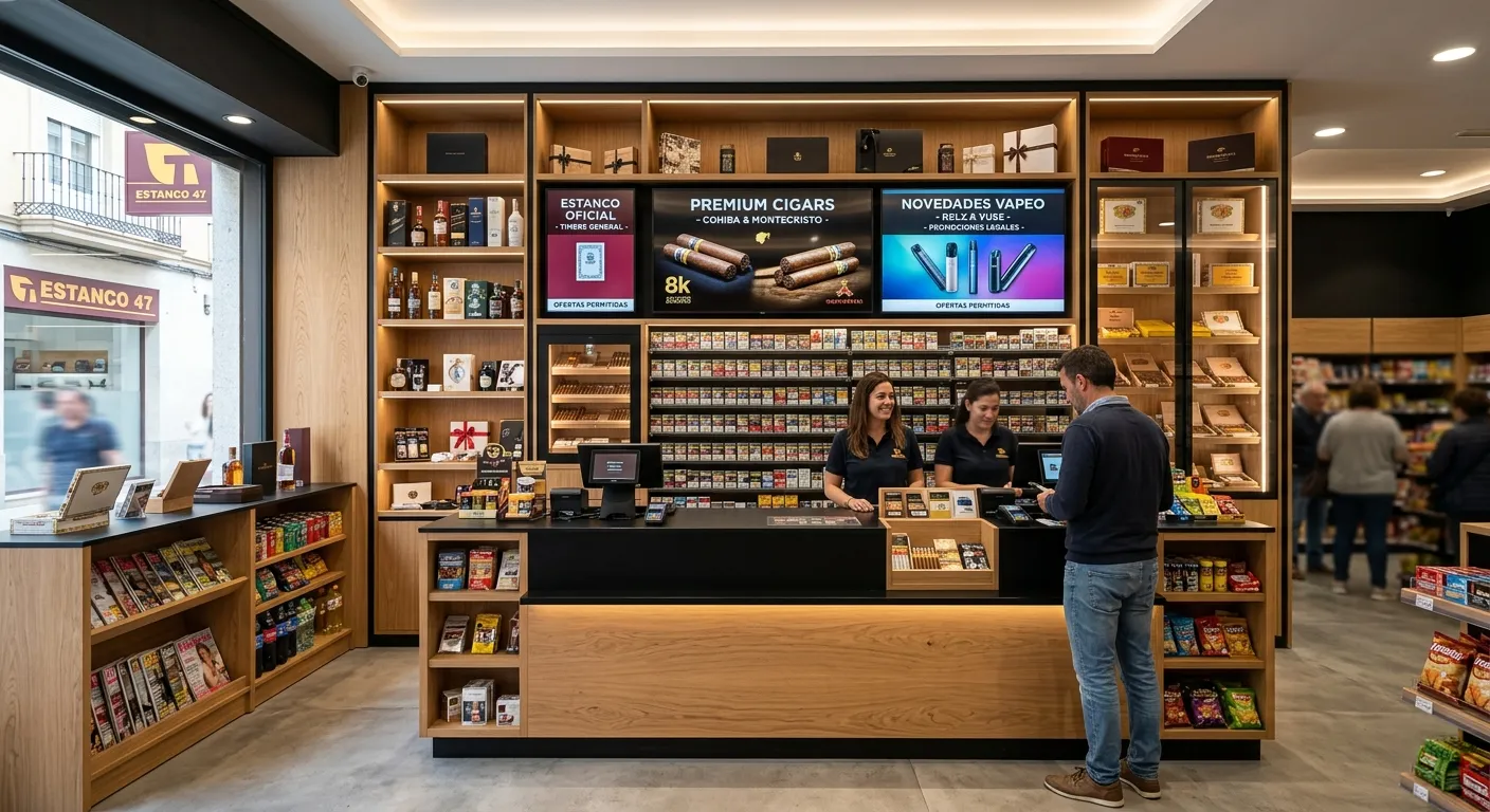 Cartelería Digital para Estancos