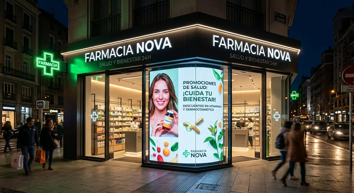 Cartelería Digital para Farmacias en Labastida/Bastida