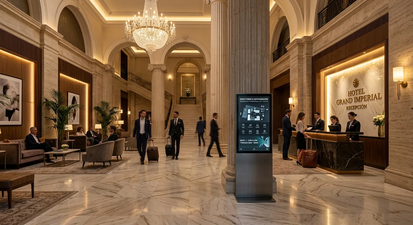 Cartelería Digital para Hoteles en Ceuta