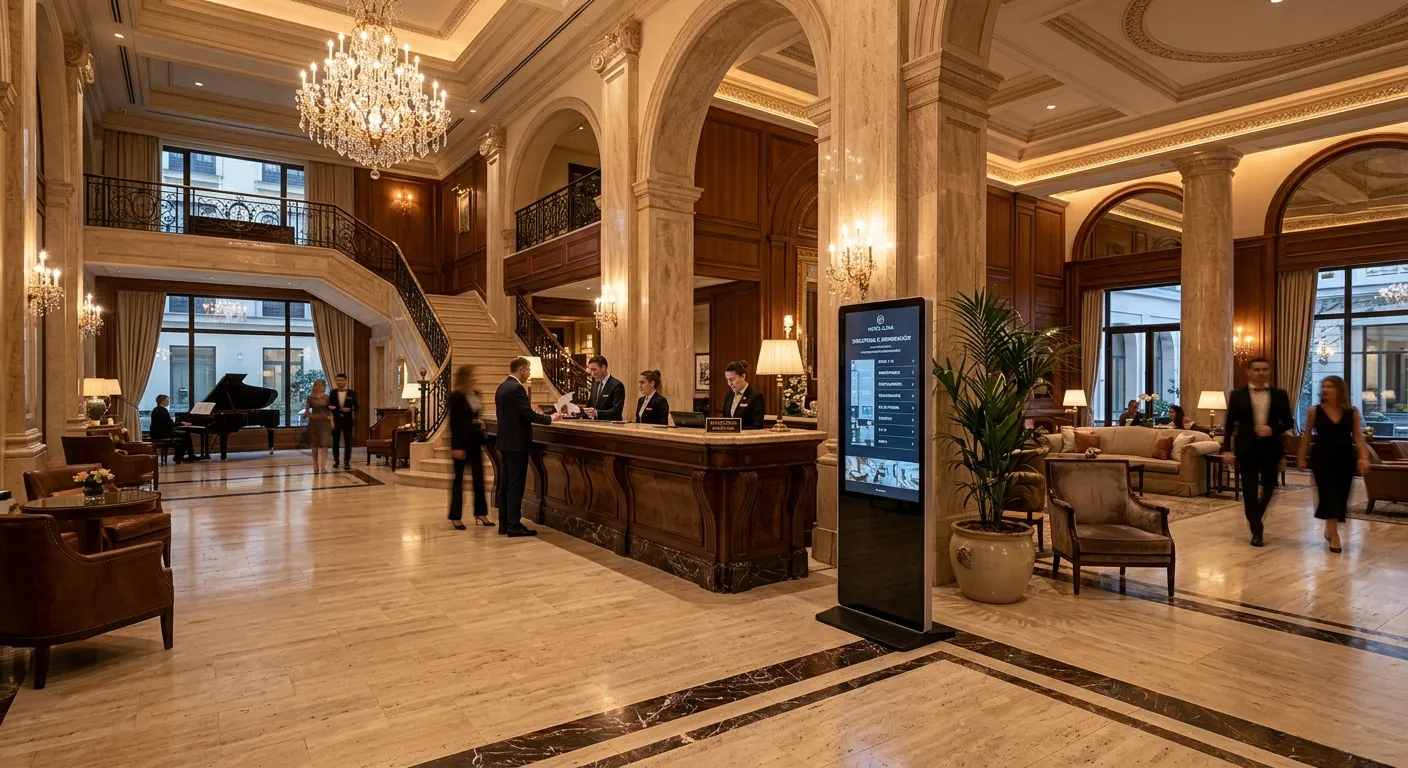 Cartelería Digital para Hoteles en Elburgo/Burgelu