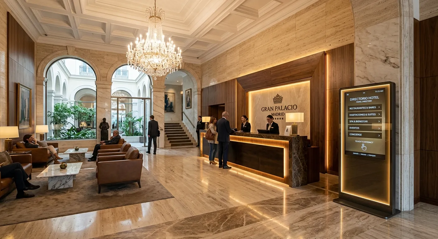 Cartelería Digital para Hoteles en Melilla