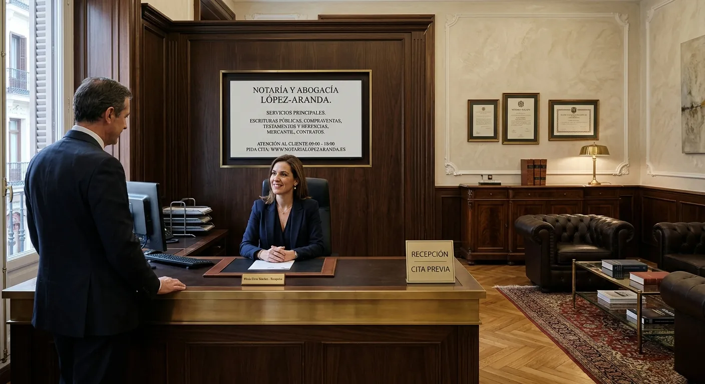 Cartelería Digital para Notarías y Despachos en Ayala/Aiara