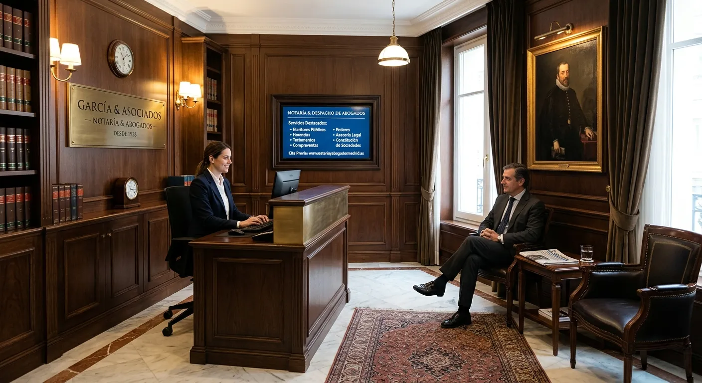 Cartelería Digital para Notarías y Despachos en Elburgo/Burgelu