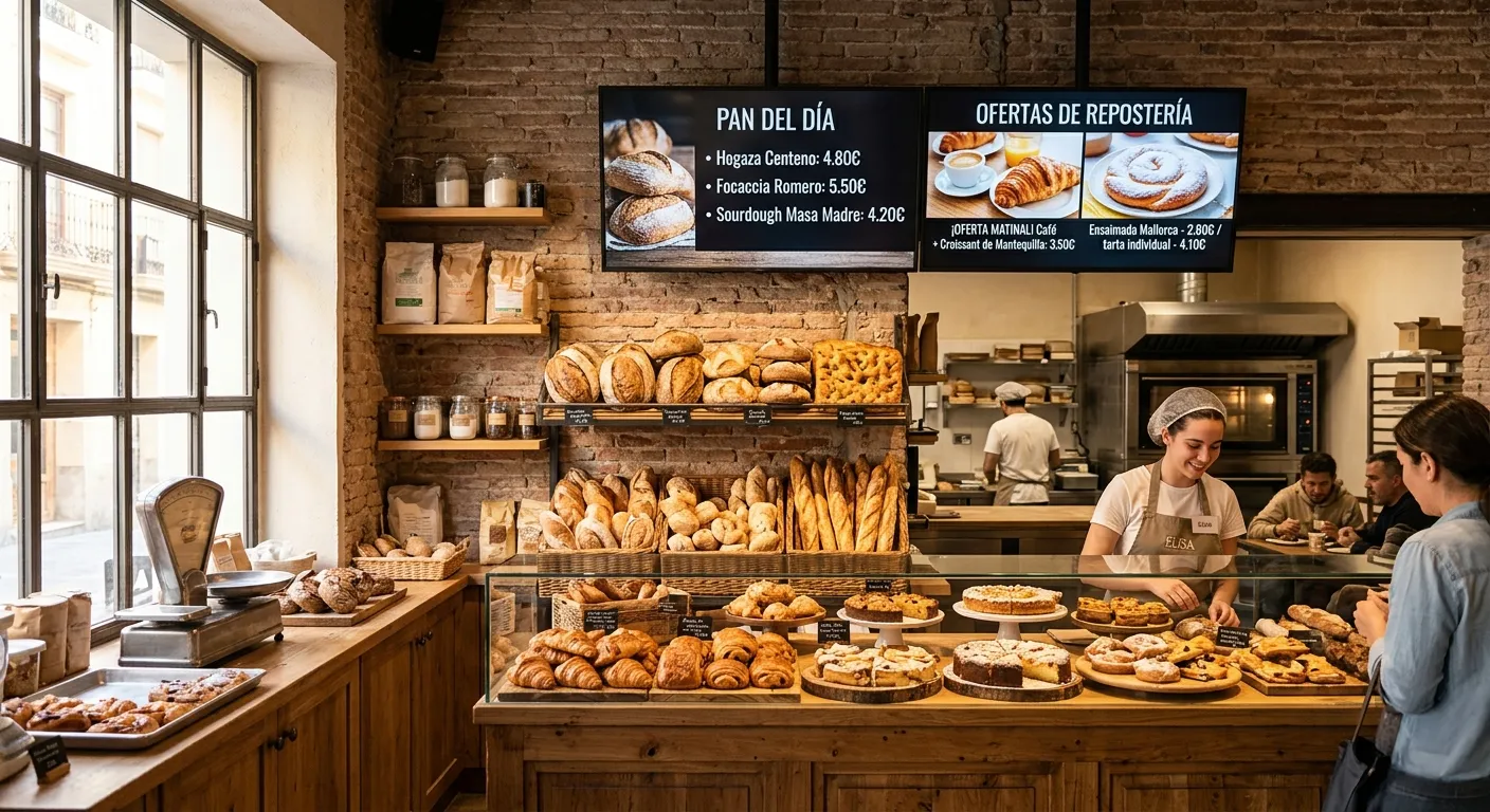 Cartelería Digital para Panaderías en Labastida/Bastida