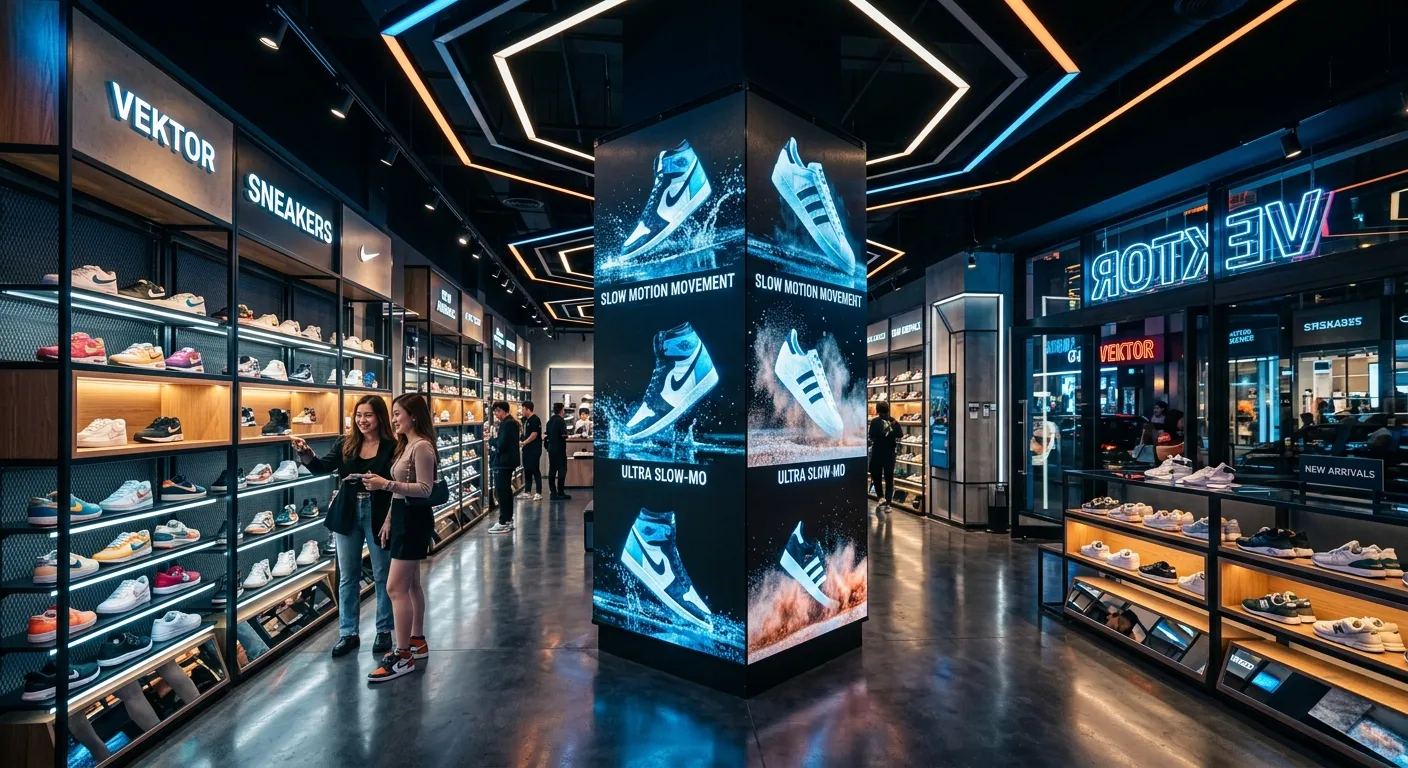 Cartelería Digital para Zapaterías en Villamayor de Gállego